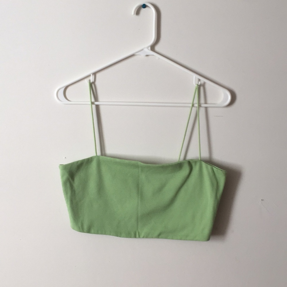 Limey crop top